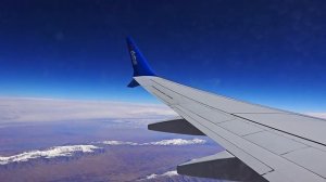 Красивый полёт Boeing 737 MAX Fly Dubai Москва-Дубай