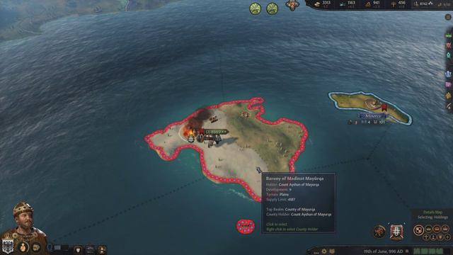 The Balearic isles fall to Sicily - Crusader kings III gameplay part 13 смотреть онлайн