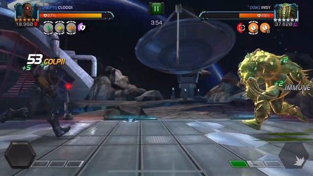 MCOC Falcon vs Man Thing | Aw node 20 | Nefti vs Three Realms [x5e] смотреть онлайн