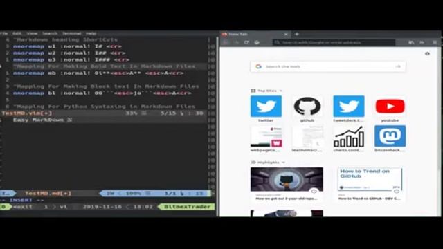 ? Vim Plugin Ep 2 ( Markdown More syntax and testing)? смотреть онлайн
