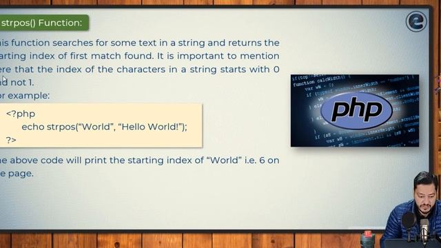 #4.06 | 12th CS | PHP | String Functions смотреть онлайн