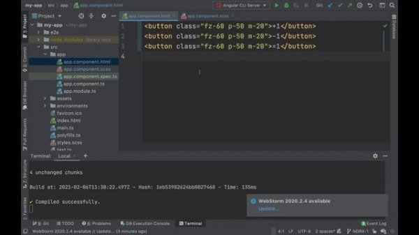Angular NGRX за час. Часть 1 из 4. Разработка angular component