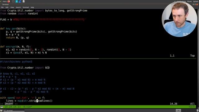 Spooky RSA [HackTheBoo CTF 2022] смотреть онлайн