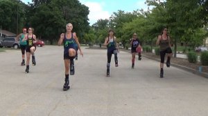 Kangoo Jumps Dance Workout "Fireball"