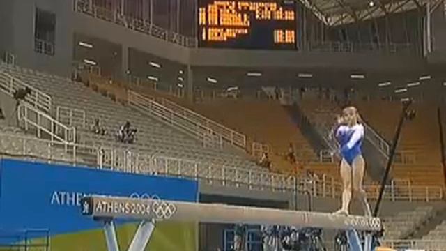 Anna Pavlova Beam 2004 Olympics Prelims смотреть онлайн