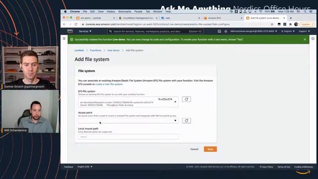 AWS Nordics Office Hours - Modern app dev with persistent storage смотреть онлайн