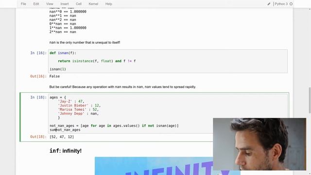 Numerical Python tricks: All there is to know about nan and inf смотреть онлайн