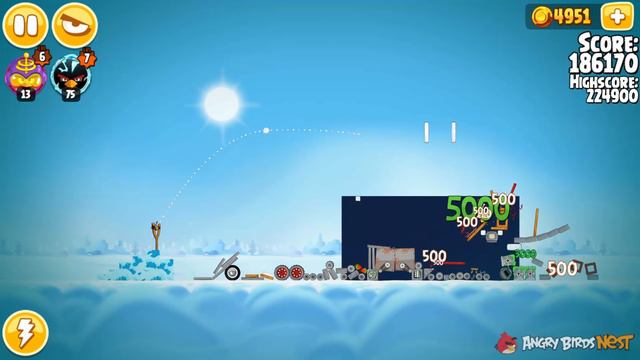 Angry Birds Seasons The Pig Days 6-17 World Milk Day 3-Star Walkthrough смотреть онлайн