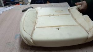 Ремонт сидения.  БМВ Е60.