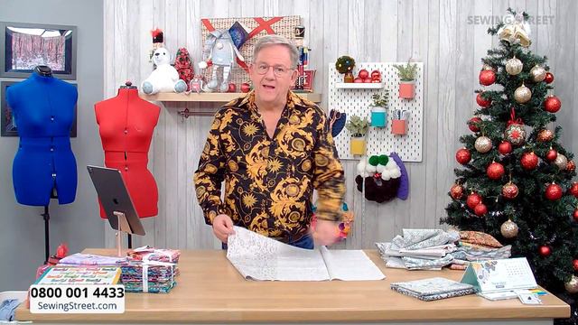 Sewing Street – 25/12/2021 – Merry Christmas from Sewing Street with Demos from Allison Mayron смотреть онлайн
