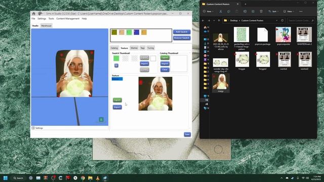 How To Make Custom Content Posters & Pictures in The Sims 4 in 2023 смотреть онлайн