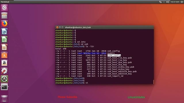 Service configuration in Linux | Start/stop a service | SSH service port customization смотреть онлайн