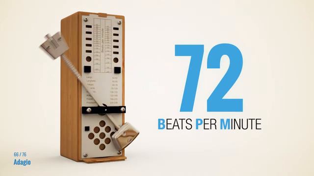 72 BPM Metronome смотреть онлайн