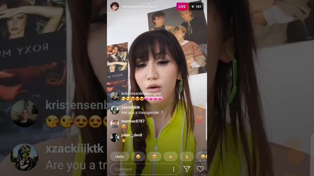Lena Kelly | Instagram Livestream | 13/04/20 | lenasitsonyourface смотреть онлайн