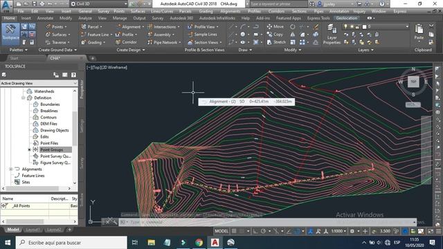 EXPORTAR DIBUJO DE CIVIL 3D A GOOGLE EARTH FACIL Y SENCILLO смотреть онлайн