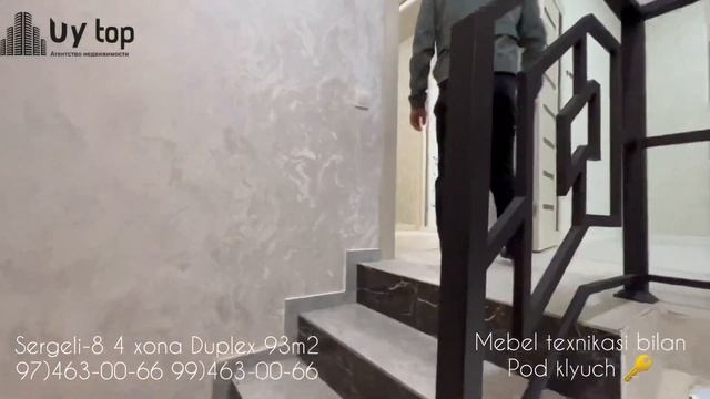 Арзон евро ремонт Duplex Квартира 4 хона Мебель, Техникаси билан смотреть онлайн