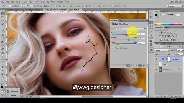 How to draw crack on the face in one minute смотреть онлайн