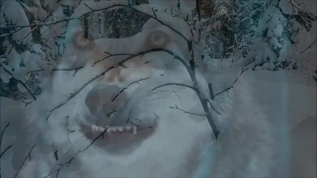 ?Увидев зверя, он оторопел от неожиданности и дикого страха и замер, не сводя глаз с дикого хищника смотреть онлайн