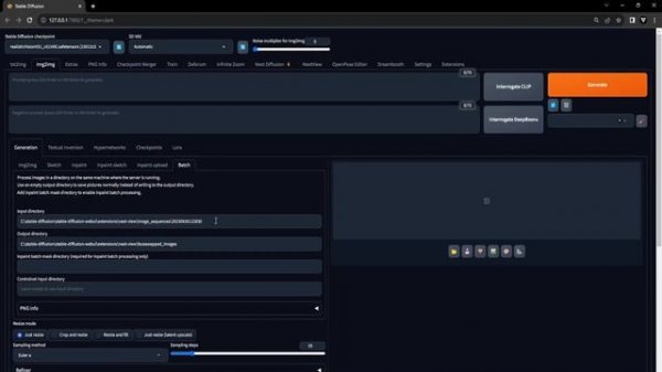 Video Face Swaps: Roop & NextView Extension (Stable Diffusion)