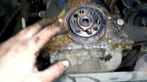 "ГТ" Замена заднего сальника коленвала и заглушки на ВАЗ классика.