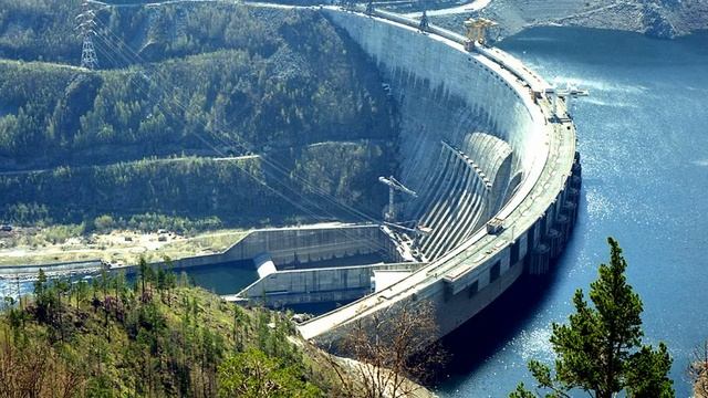 Реки мира: Енисей. Река с самым большим количеством ГЭС.