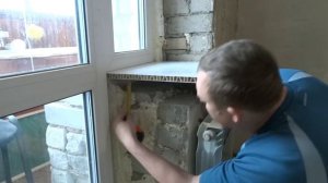 КАК УСТАНОВИТЬ ПЛАСТИКОВЫЙ ПОДОКОННИК, САМЫЙ ПРОСТОЙ СПОСОБ. КАК ЗАМЕРИТЬ ПОДОКОННИК ПВХ.