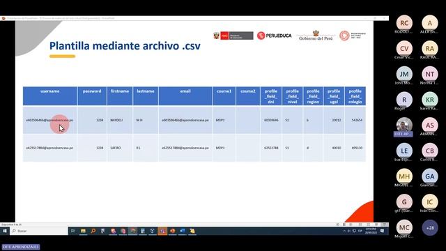 Macro 1 y 2 - Proceso de matrícula del aula virtual смотреть онлайн