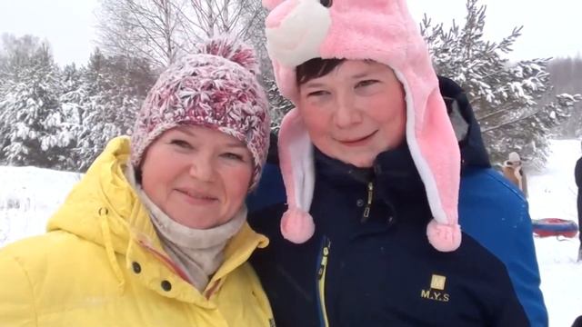 А у нас, вот так проходит Новый год, д. Зядлуд и с. Волипельга, 2022г. смотреть онлайн