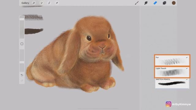 How to draw with my Furry Animal Brushes | Free Brushes download смотреть онлайн