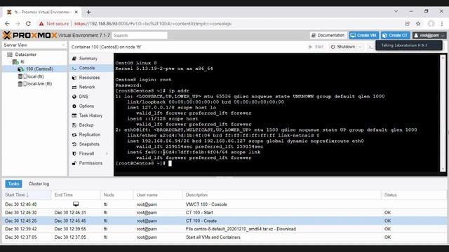 Container Proxmox & Backup Restore Proxmox смотреть онлайн