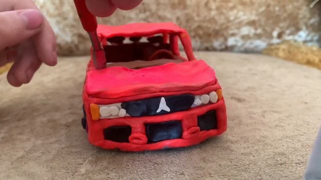 Mitsubishi Lancer Evolution 9 ИЗ ПЛАСТИЛИНА!