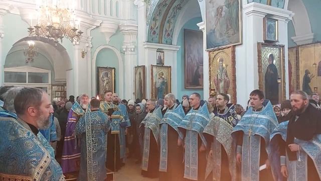 17 02 2024 Принесение Пояса Пресвятой Богородицы в г Мозырь смотреть онлайн