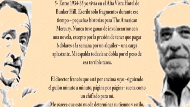 De John Fante para Charles Bukowski смотреть онлайн