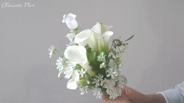 카라부케 / White Calla Bridal Bouquet / Calla Lily Wedding Bouquet смотреть онлайн