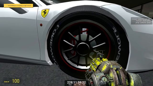 Gmod - Pac3 Ferrari 458 Build [part4] смотреть онлайн