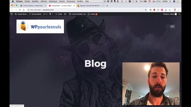 Ajouter un logo à un site WordPress à un thème premium, exemple avec le thème Avada смотреть онлайн