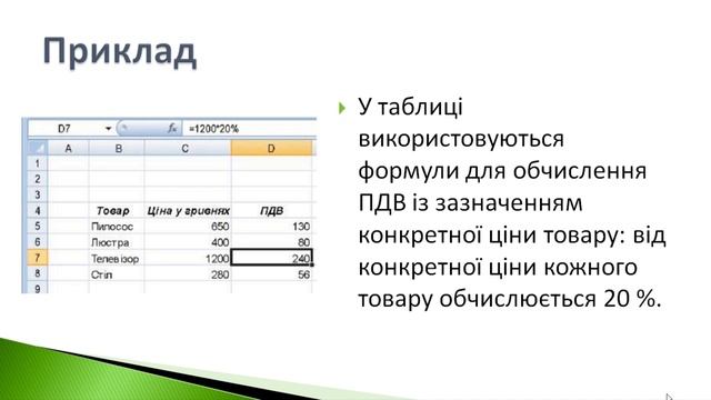 Уведення формул Excel смотреть онлайн