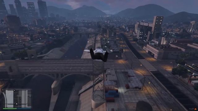 double skydive stunt gta 5 смотреть онлайн