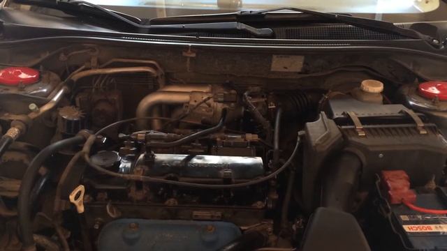 Первый запуск двигателя после ремонта. смотреть онлайн