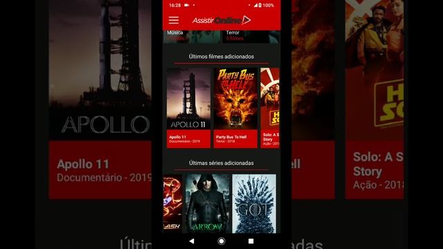 Assistir Filmes Online - Desenvolvido em B4A + php + MySql e Json смотреть онлайн