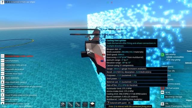 I Was Sick So I made Weapons Of War. | From The Depths Building & Gameplay смотреть онлайн
