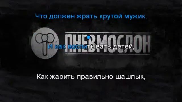 ПНЕВМОСЛОН - Серега (КАРАОКЕ) смотреть онлайн