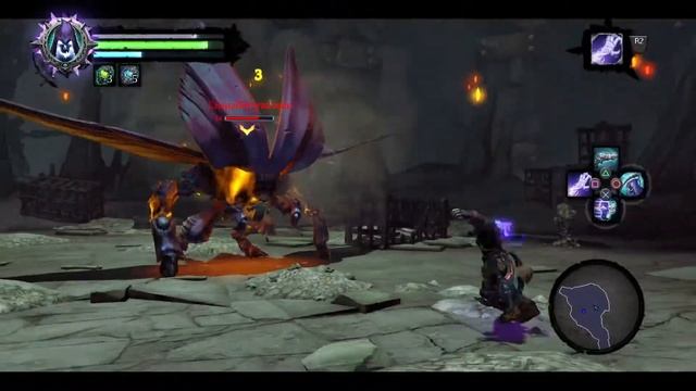 Darksiders II | PS4 Pro | Босс: Скарабей-увалень смотреть онлайн