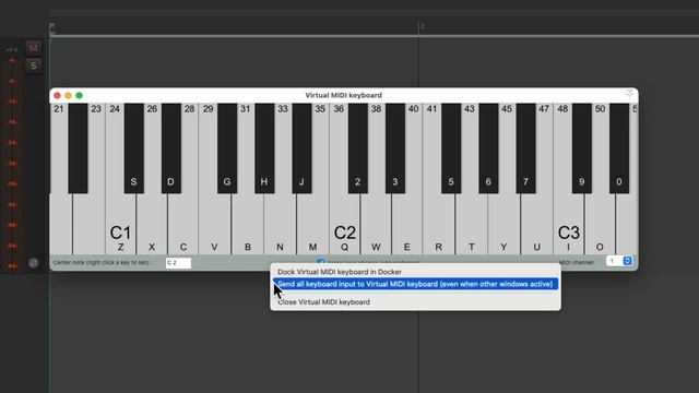 The Virtual MIDI Keyboard in REAPER смотреть онлайн