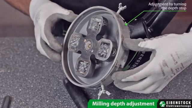 EIBENSTOCK - Nastavení Frézy Sanační EPF 1503