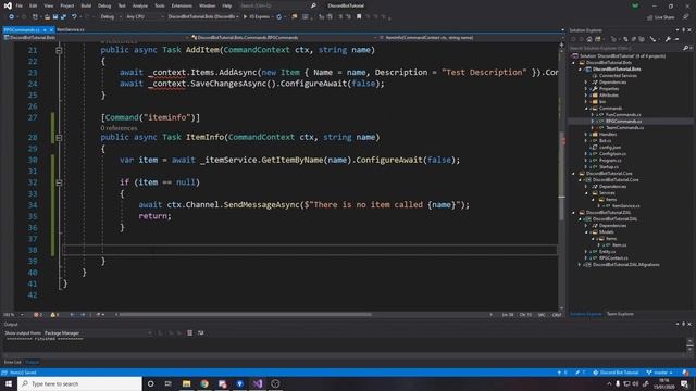 How To Make A C# Discord Bot - Creating Database Services - Part 11 смотреть онлайн