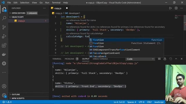 JavaScript Objects: Shallow and Deep Copy | All You Need to Know in 10 mins! смотреть онлайн