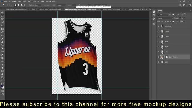 FREE NBA CUT JERSEY MOCKUP DESIGN (FREE BASKETBALL JERSEY MOCKUP) смотреть онлайн