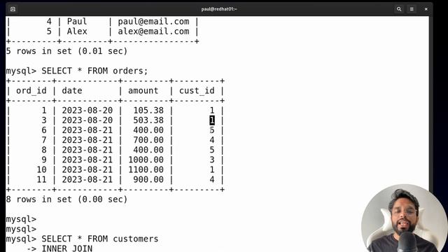Video - 69 | MySQL INNER JOIN, GROUP BY with INNER JOIN | MPrashant смотреть онлайн