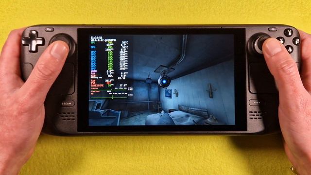 Portal 2 on Steam Deck/OS in 800p 60Fps (Live) смотреть онлайн